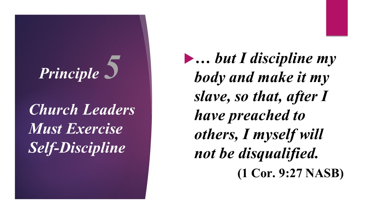 Purchase - Download Slides 52 Biblical Principles For Church Leaders